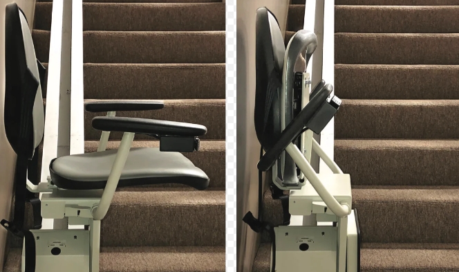 chair lifts for stairs with landings