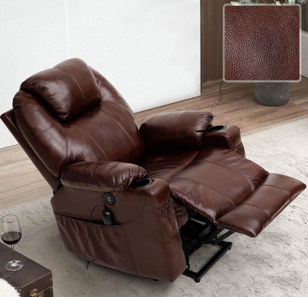 leather lift recliner